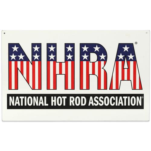 National Hot Rod Association NHRA USA Metal Sign 13&quot;x8&quot;