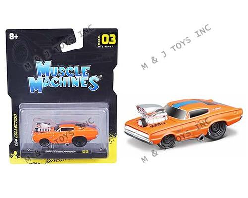 Muscle Machines 1/64 Dodge Charger 1966