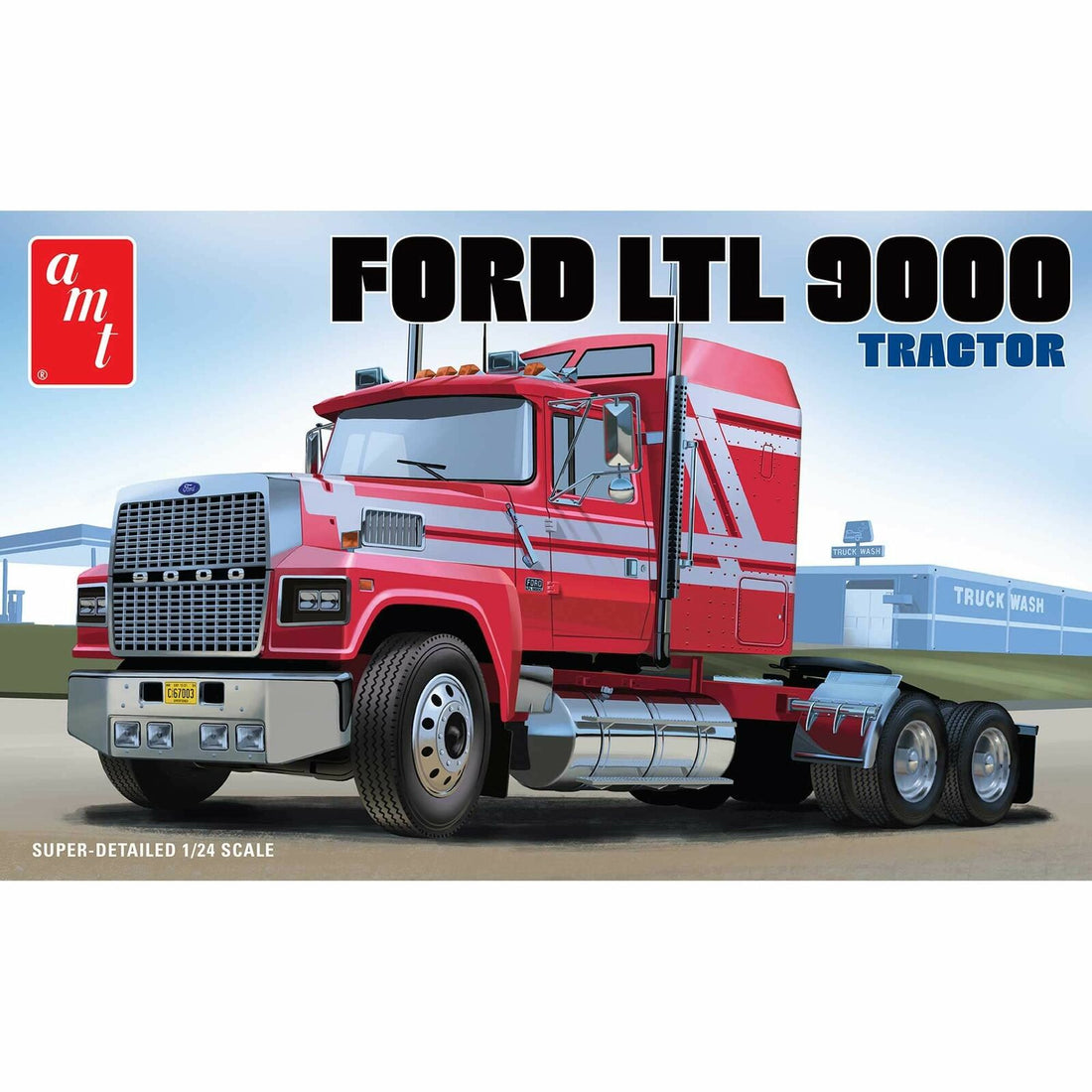 Ford LTL 9000 Semi Tractor (Modèle à coller)