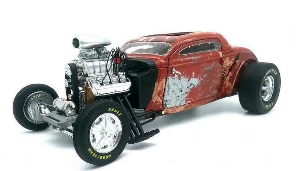 1934 Blown Altered Coupe "Rusted Steel"