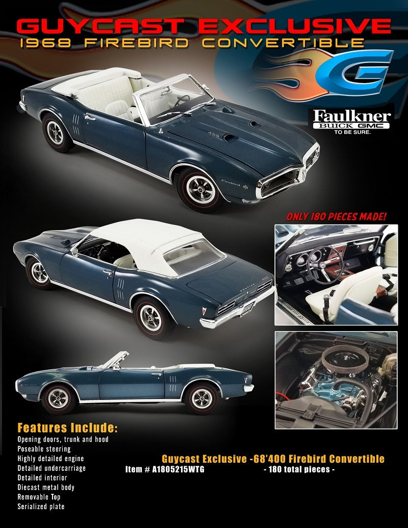 Pontiac Firebird Convertible 1968 "Guycast"