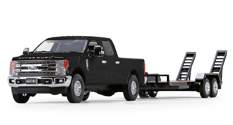 Ford Super Duty F-250 Crew Cab Pickup with Tandem-Axle Trailer