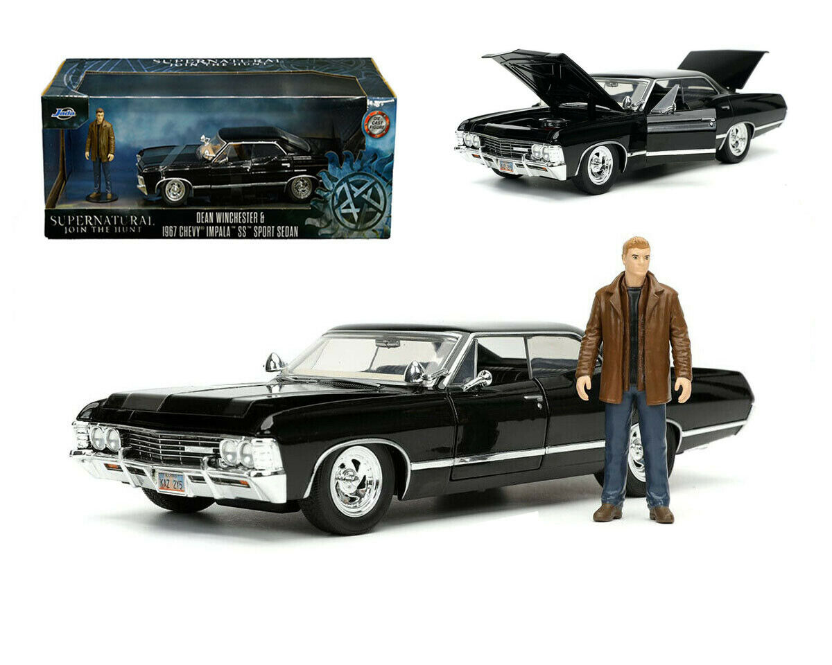 Chevrolet Impala SS 1967 &quot;Supernatural&quot; Avec Figurine
