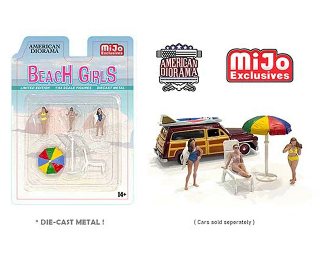 Beach Girls FIGURES 1/64 SET
