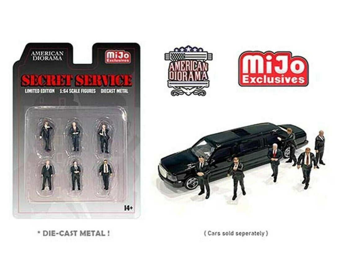 Figure Secret Service 1/64 Figurines