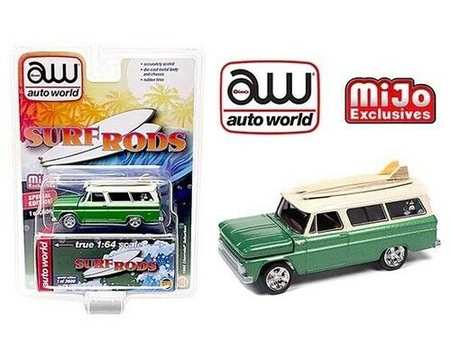 1965 Chevrolet Suburban Custom Two Tone With Surf Boards