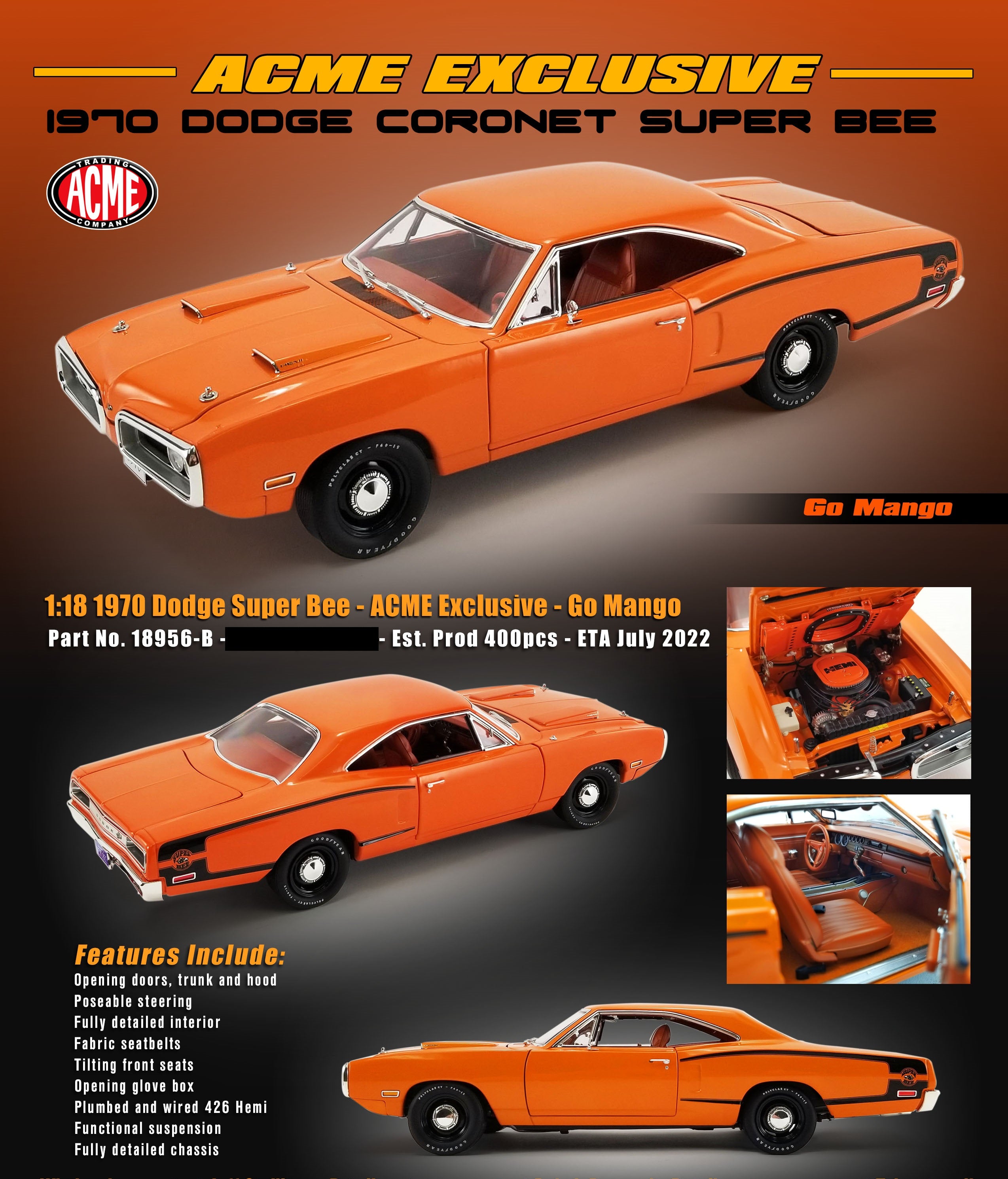 Dodge Coronet Super Bee 1970 