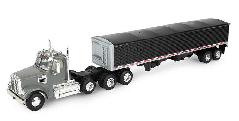 Freightliner 122SD Semi with Grain Trailer