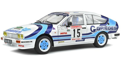 Alfa Rome GTV6 1986 rallye des garrigues