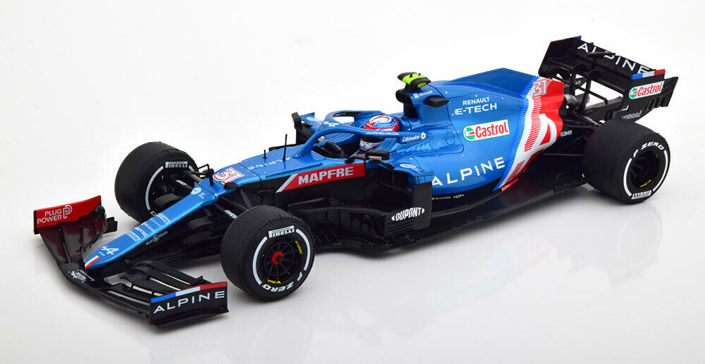 F1 Alpine A521 &quot;WINNER GP HUNGARY 2021&quot; Esteban Ocon