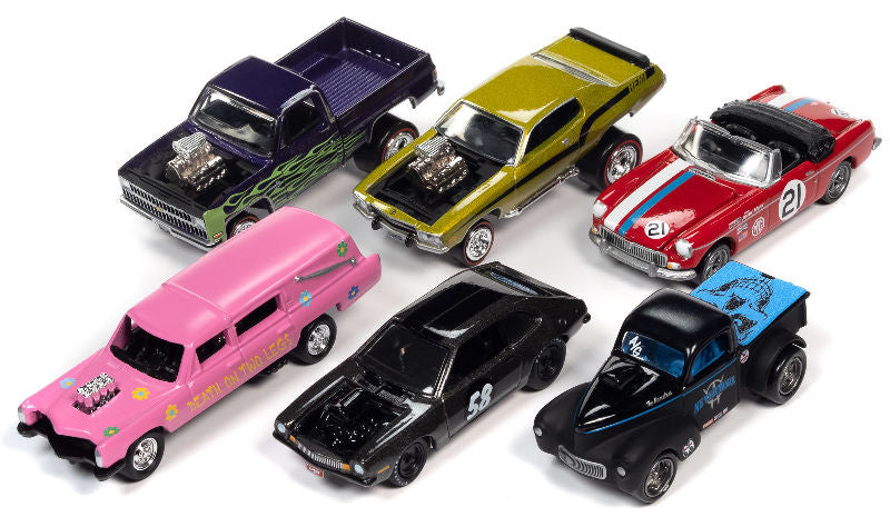 1/64 Set Johnny Lightning Street Freaks - 2021 Release 3A