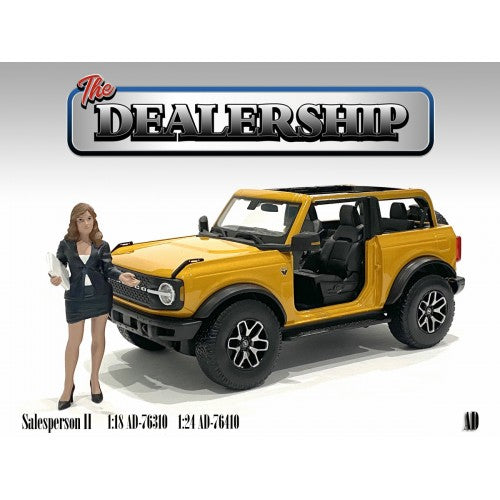 Figurine The Dealership - Female Salesperson