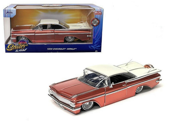 CHEVROLET IMPALA CONVERTIBLE 1959 ROUGE CHEVROLET IMPALA CONVERTIBLE 1959 ROUGE