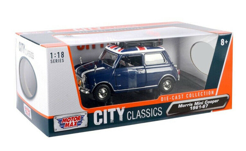 Morris Mini Cooper with Roof Rack