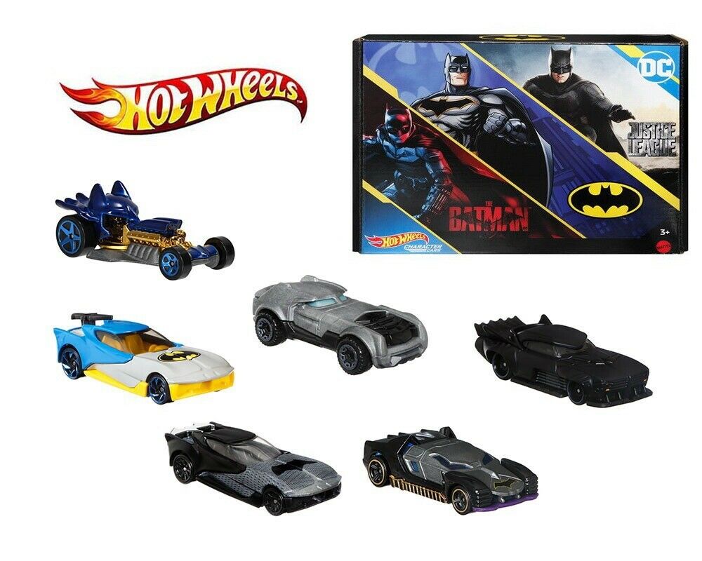 Hot Wheels 2022 Premium Batman Characters 6-Pack 1/64