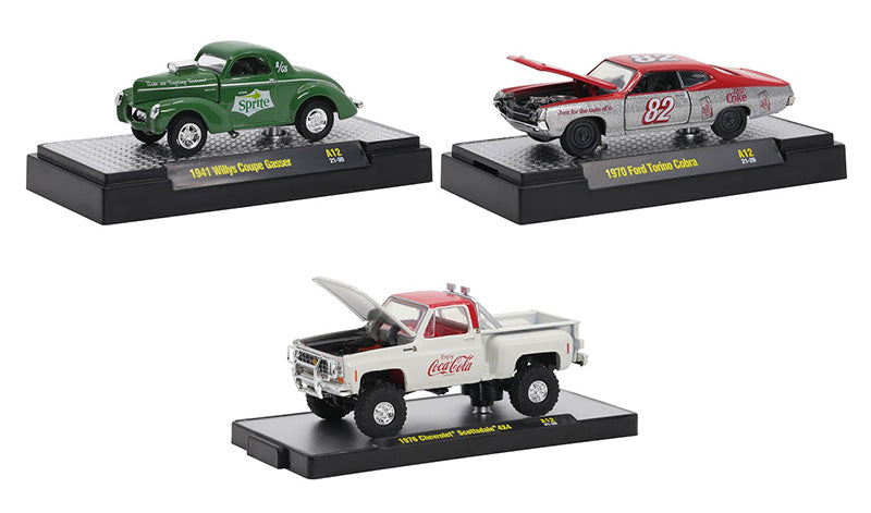 M2 Coca-Cola Release A12 SET of 3