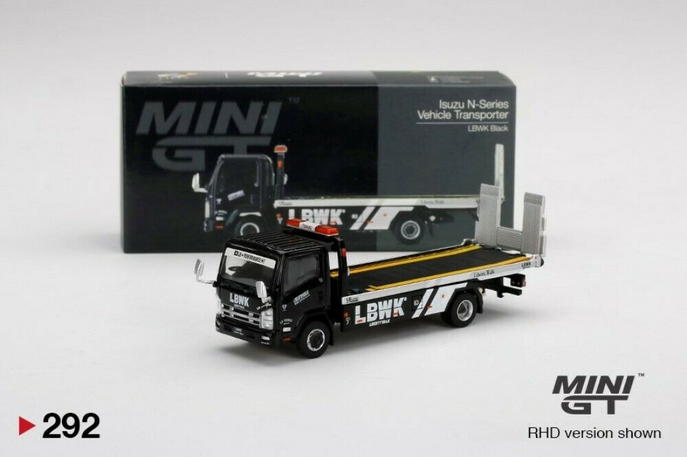 Isuzu N-Series Vehicles Flatbed Car Transport LBWK