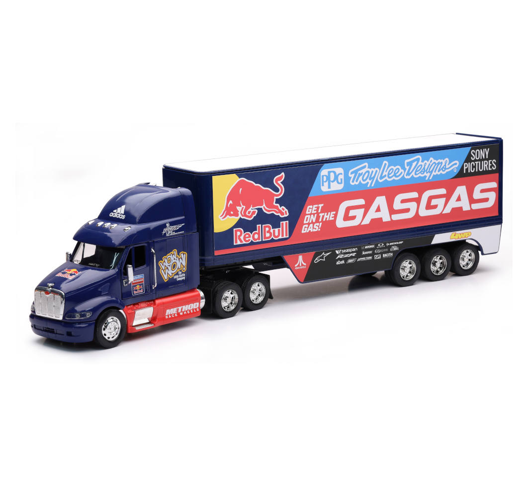 Peterbilt TLD Red Bull GASGAS Race Team Truck