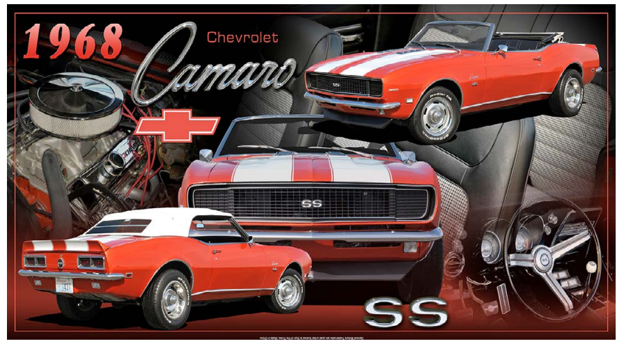 Chevrolet Camaro 1968 19&quot;x9.5&quot;