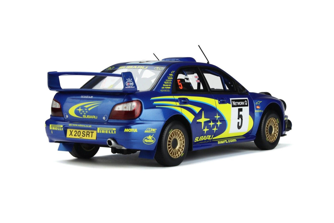 Subaru Impreza WRC 2001 Network Q Rally Richard Burn