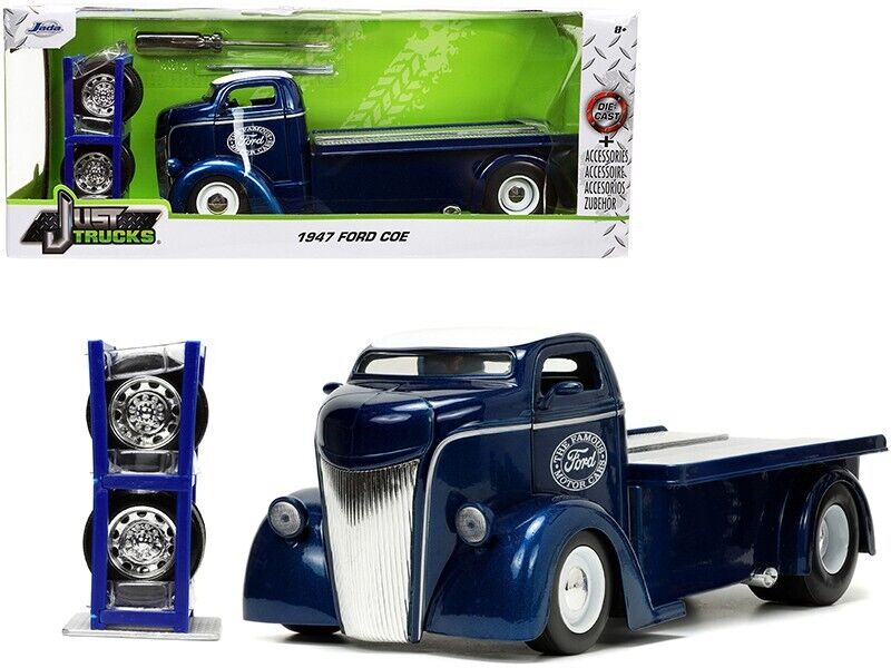 1947 Ford COE Flatbed Truck &amp; Extra Wheels