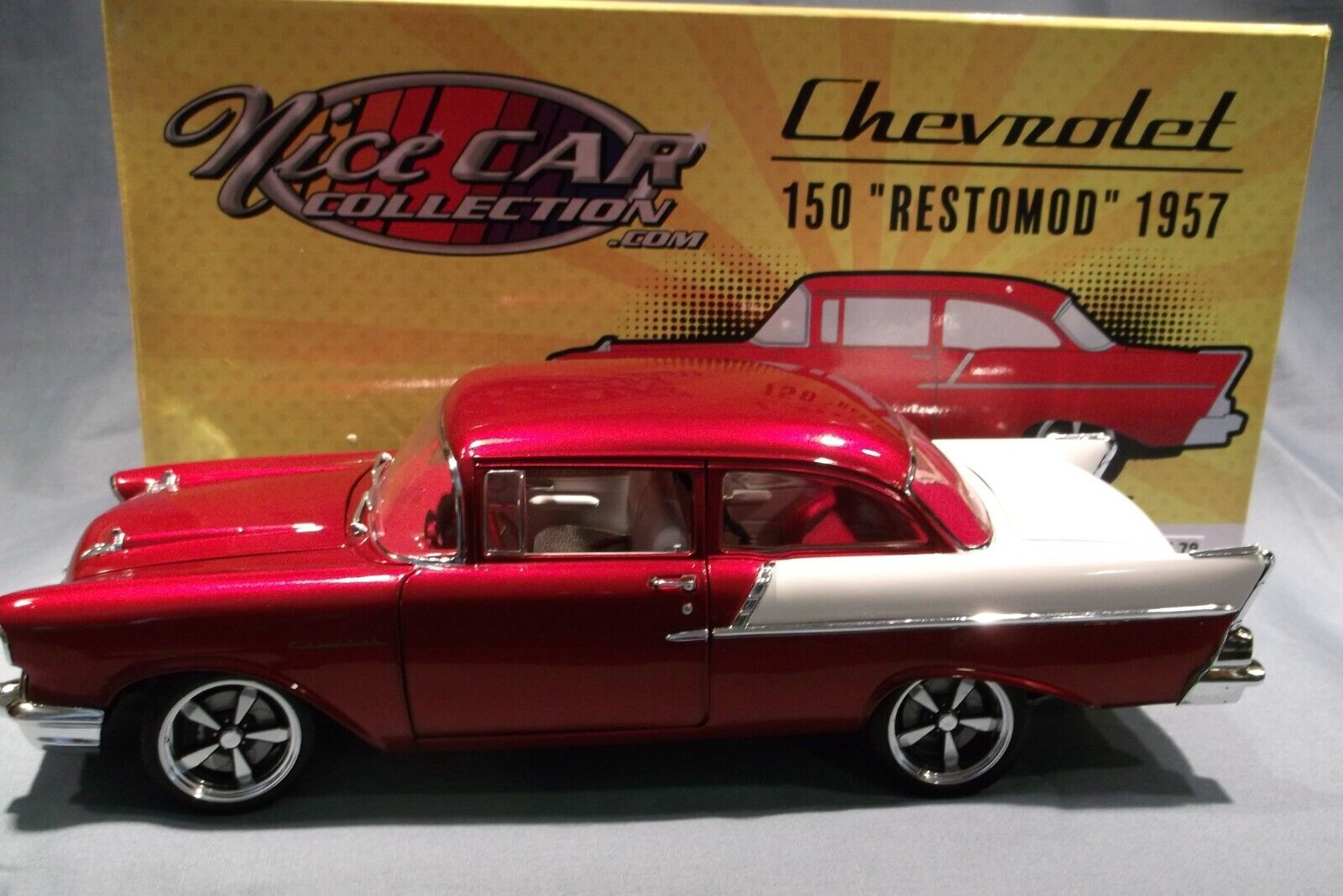 Chevrolet 150 1957 "Nice Car Exclusive" (AILES BLANCHE) with (White Wings)