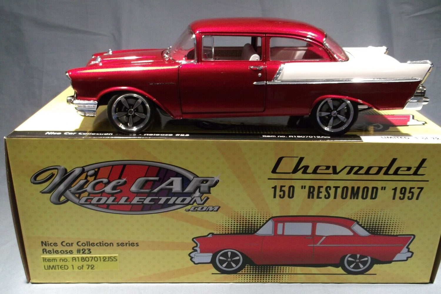 Chevrolet 150 1957 "Nice Car Exclusive" (AILES BLANCHE) with (White Wings)