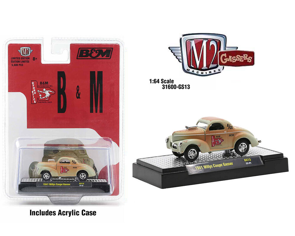 Gasser 1941 Willys Coupe Gasser B &amp; M Automotive