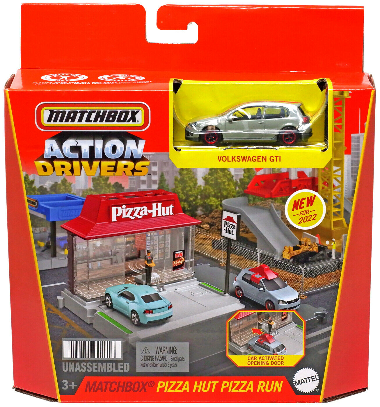Matchbox Action Drivers Pizza Hut Playset