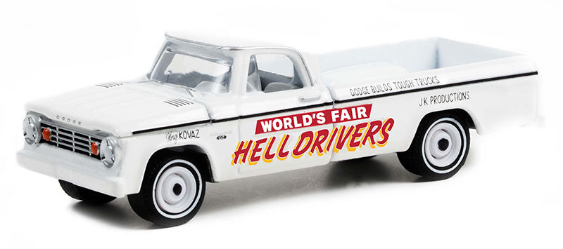 Greenlight 1:64 Hell Drivers 1966 Dodge D-100 - Édition Hobby Exclusive - Neuf