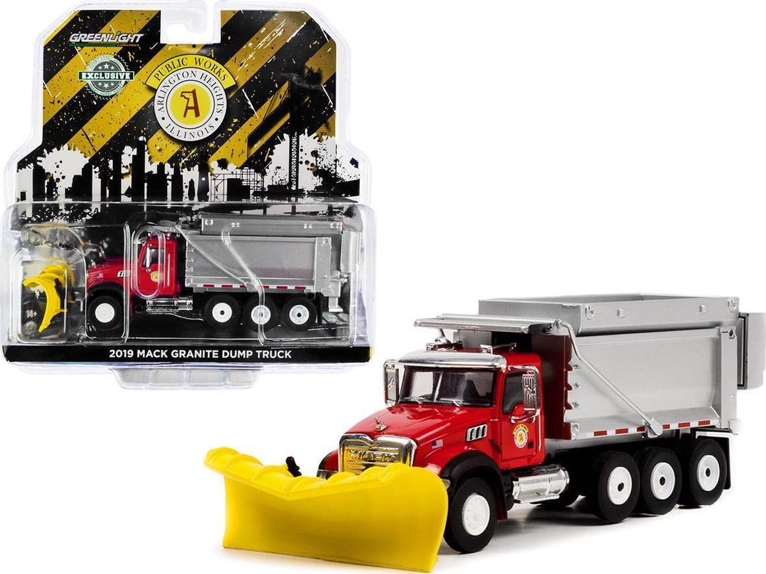 2019 Mack Granite Dump Truck with Snow Plow and Salt Spreader