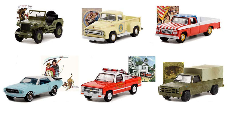 Norman Rockwell Series 4 Set