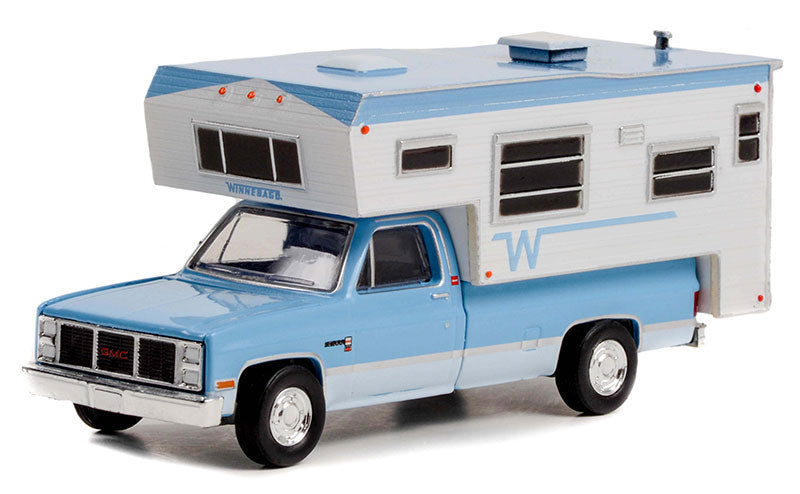 1985 GMC Sierra 2500 Pickup with Winnebago Slide-In Camper