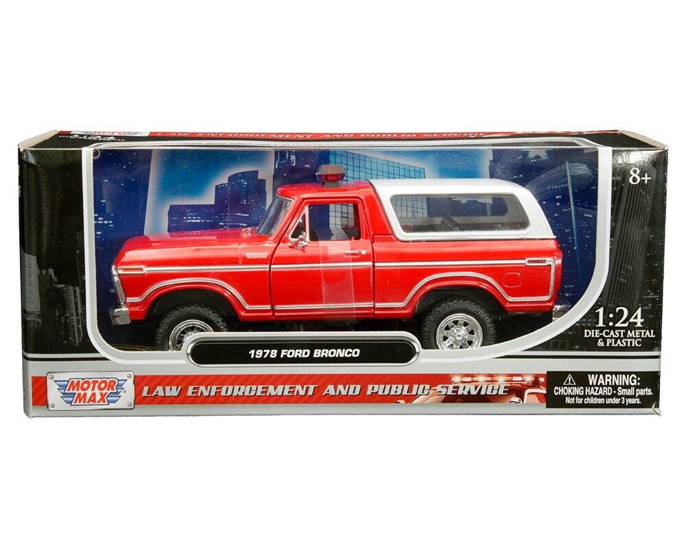 Ford Bronco 1978 &quot;Police/fire fighter Pompier&quot;