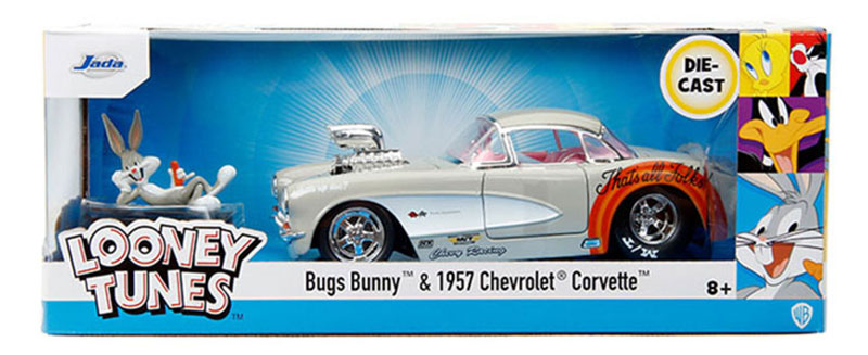 1956 Chevrolet Corvette with Bugs Bunny Figure