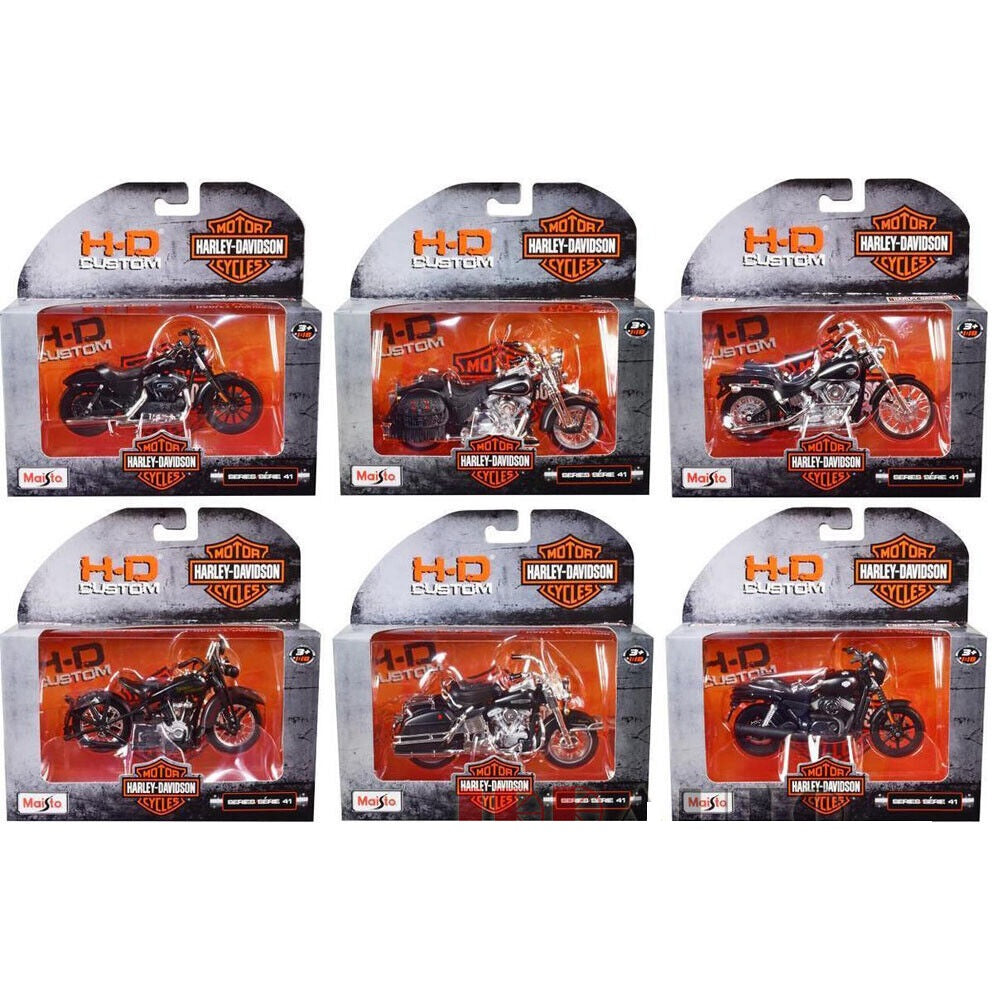 HARLEY-DAVIDSON MOTORCYCLE SET SERIES 41