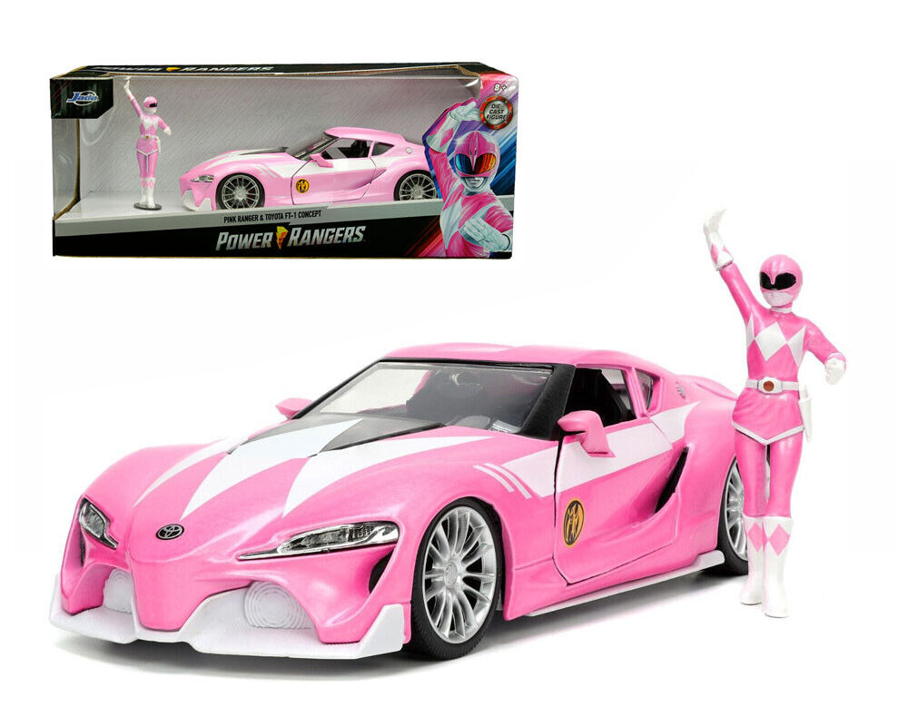 Pink Ranger &amp; Toyota FT-1 Concept