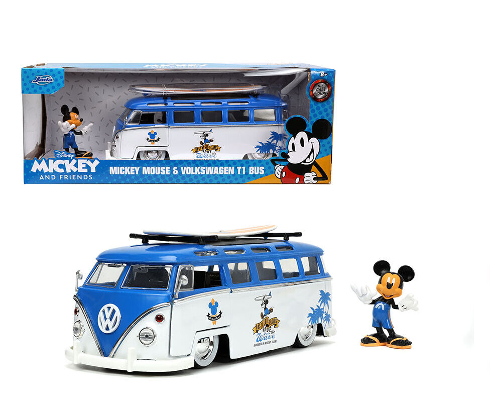 1962 Volkswagen T1 Bus with Mickey Figure