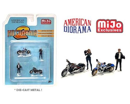1:64 Metal Figure Set &quot;Motomania 2&quot;