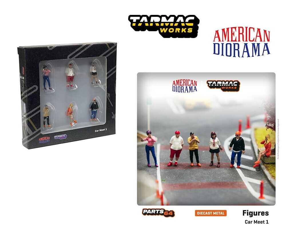 1/64 Tarmac Works Car Meet 1 Set