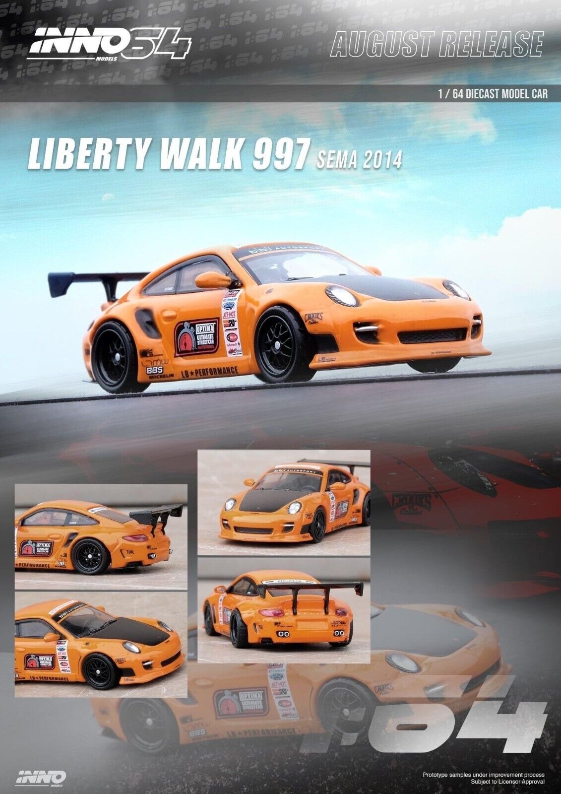Porsche 997 &quot;Liberty Walk&quot; Sema 2014