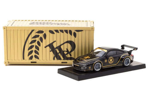 Porsche 997 Old &amp; New " Jps " Black and Gold with Container