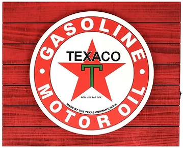 Texaco 18x15 Blacklit LED sign