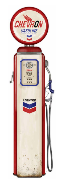Chevron Vintage Pump 15&quot;x60&quot;