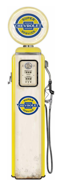 Chevrolet Vintage Pump 15&quot;x60&quot;