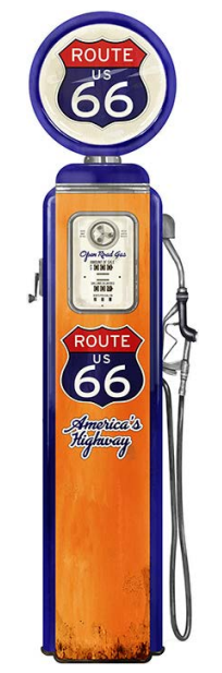 Route 66 Vintage Pump 15&quot;x60&quot;