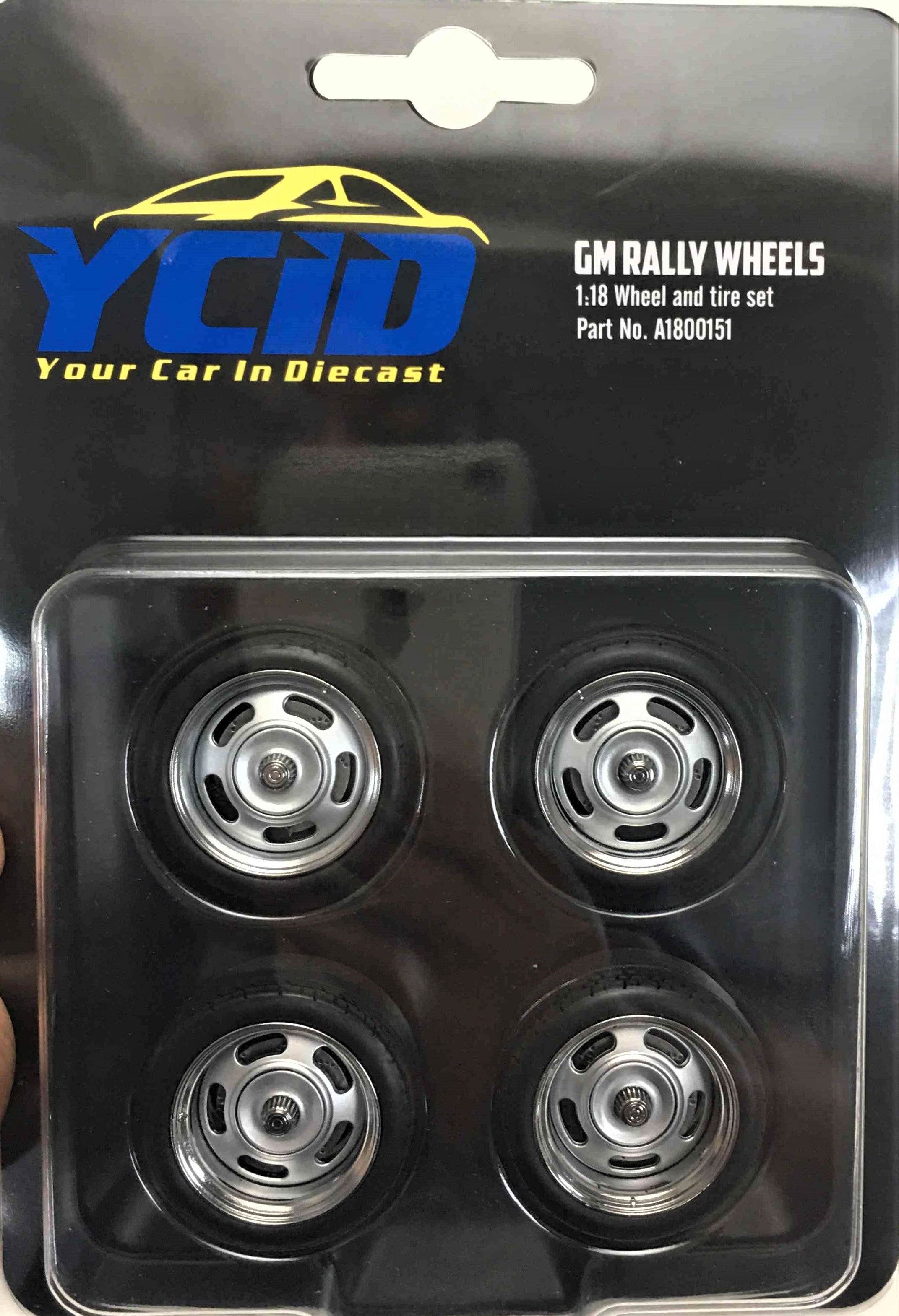 Wheels and Tire set "GM Rally Wheels"