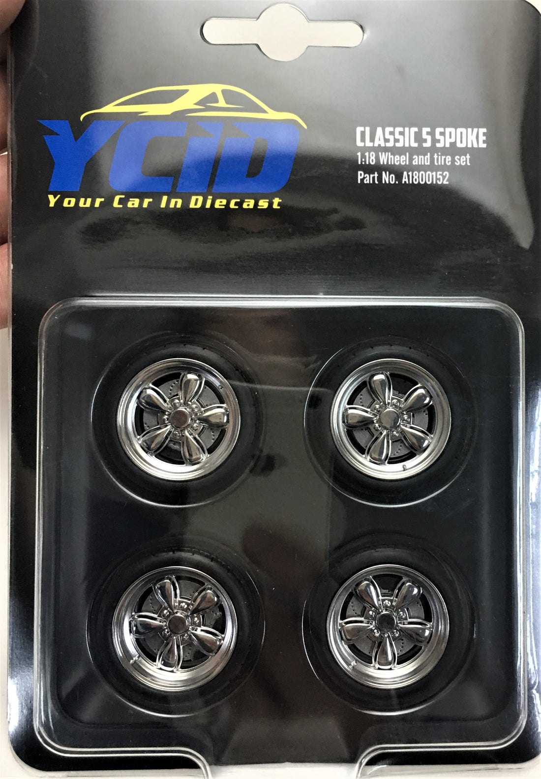 Wheels and Tire set "Classic 5 Spoke"