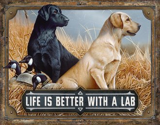 LIFE IS BETTER WITH A LAB