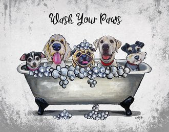WASH YOUR PAWS